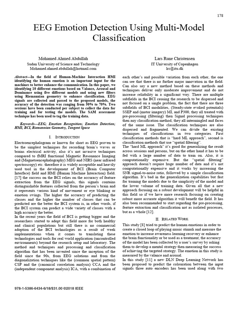 Abdullah2018 Multi Modal Classification | PDF