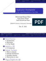 Mobile Application Development: A New Trend in The Computing Patterns of Our Time