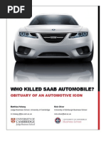 Download Who Killed Saab Automobile Final Report December 19 2011 by Alberto Tello SN76931013 doc pdf