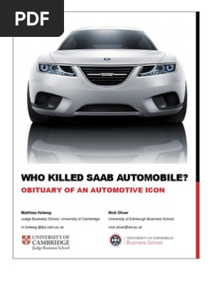 Who Killed Saab Automobile Final Report December 19 2011