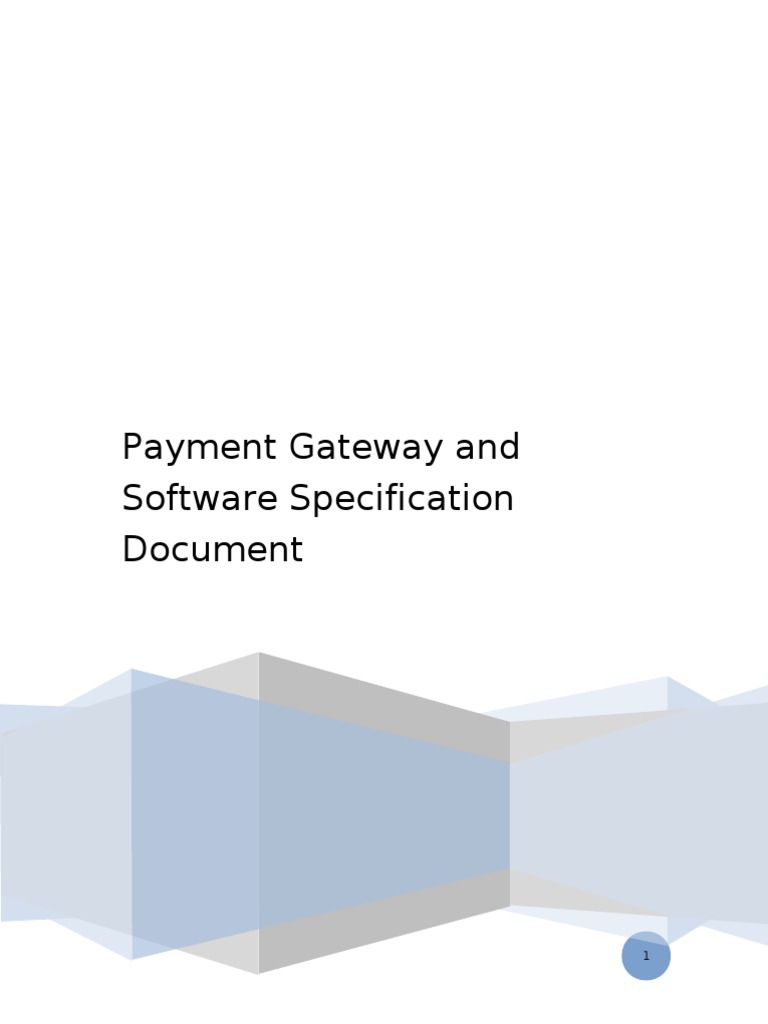 Payment Gateway Specs for Merchants | PDF | Debit Card | Financial ...