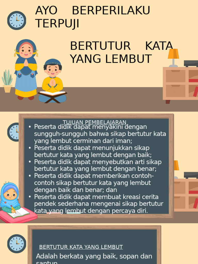 Bertutur Kata Yang Lembut Pdf