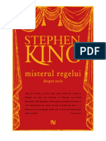 Stephen King Misterul Regelui Despre Scris