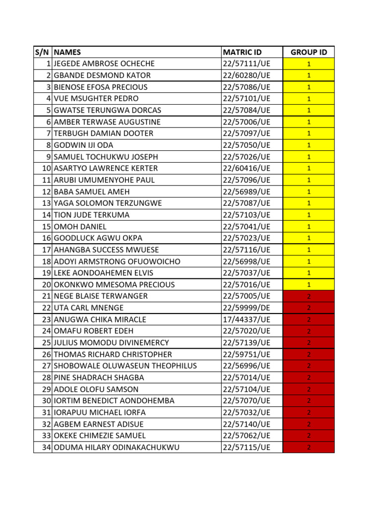 Random Department list | PDF