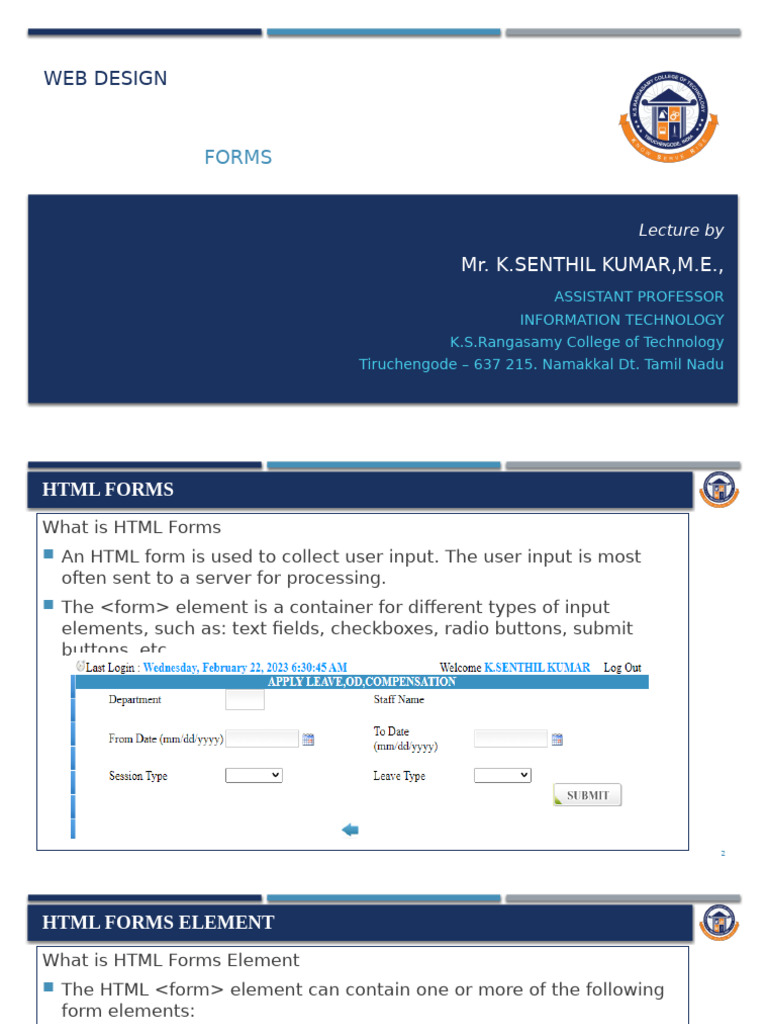 Forms | PDF