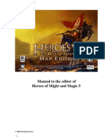 Manual To The Editor of Heroes of Might and Magic 5: © 2006 Nival Interactive