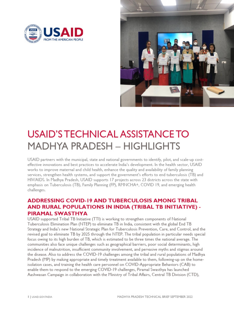 Madhya Pradesh Technical Brief Updates | PDF
