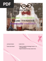 Download REAKSI KIMIA KELOMPOK 10 by Muhammad Syafiih SN76933991 doc pdf