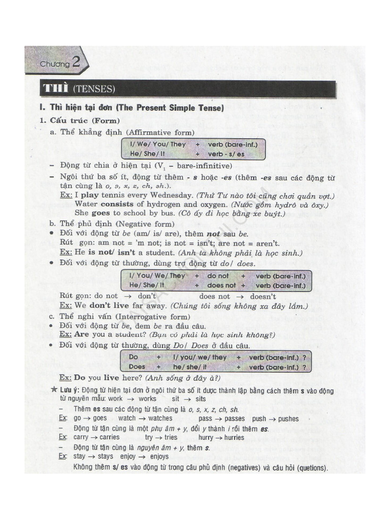 Present Simple | PDF