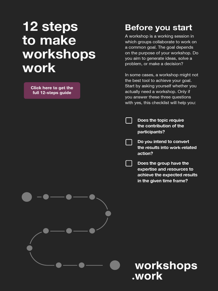 12 Steps Checklist Pdf