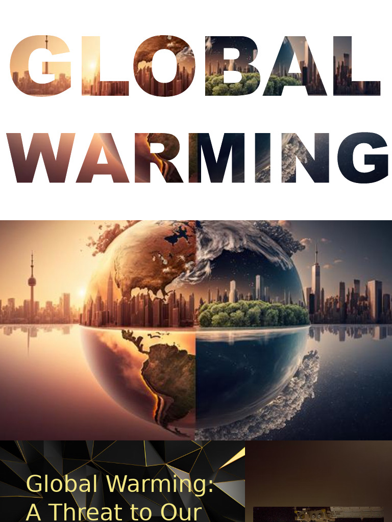 Global Warming A Threat To Our Planet | PDF