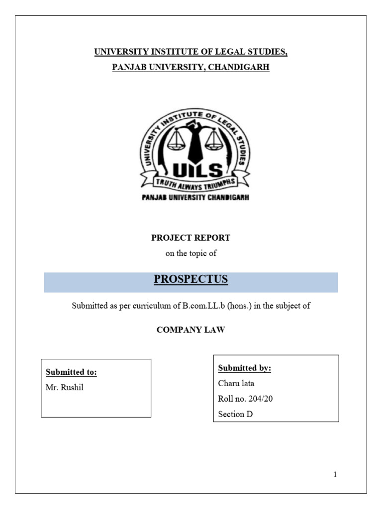 204 - Company Law | PDF