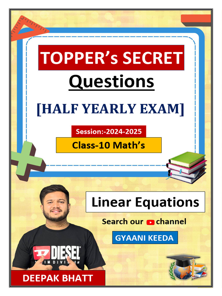 Ch 3 Linear Equation Pdf