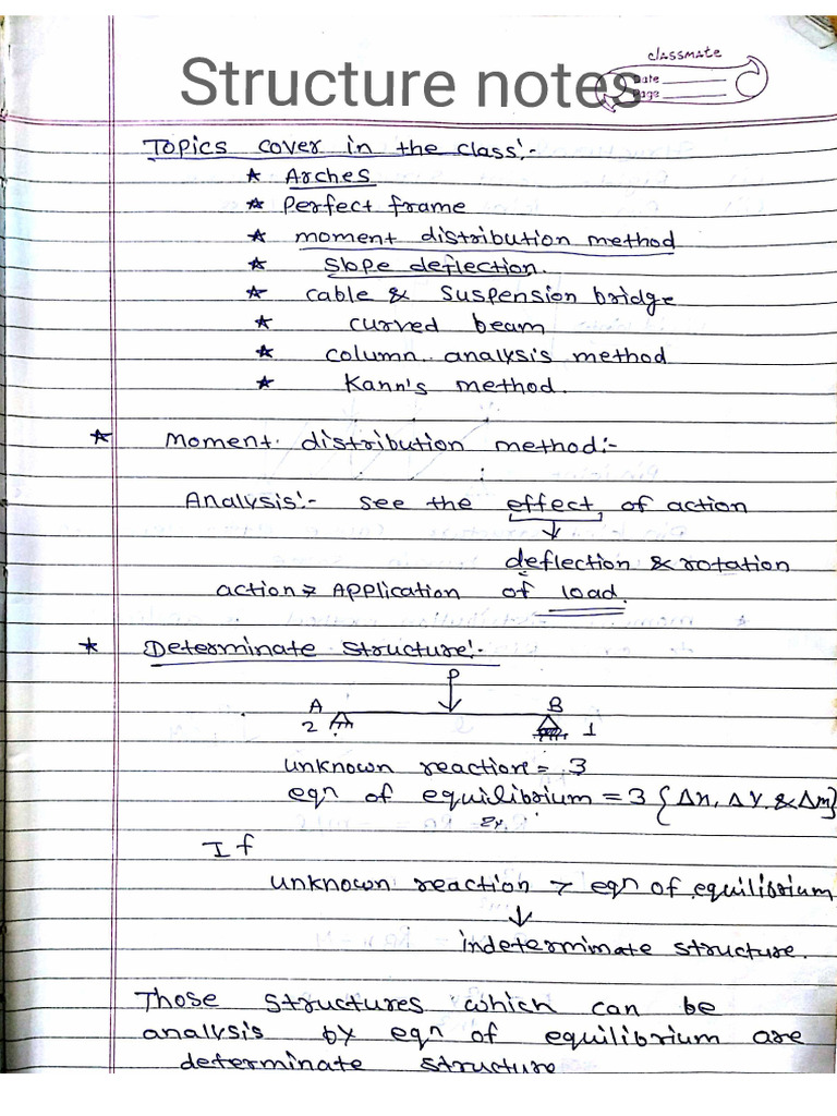 Structure Notes-III Sem | PDF