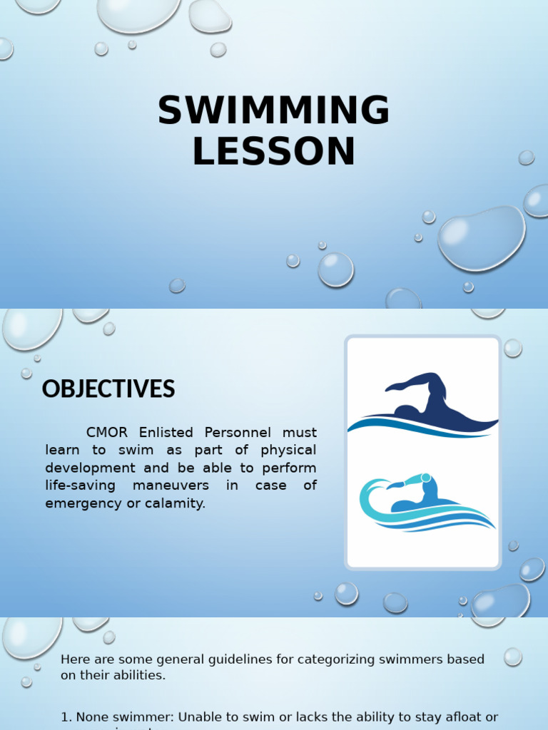 Swim Lesson | PDF