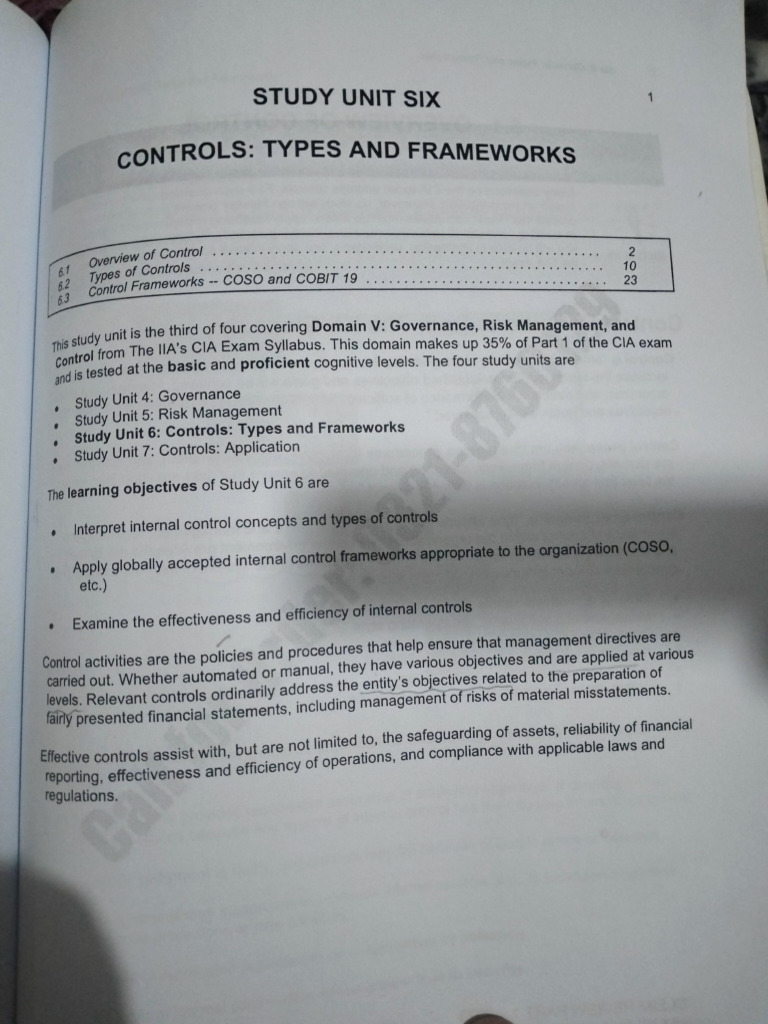 Chapter 6 - Controls | PDF