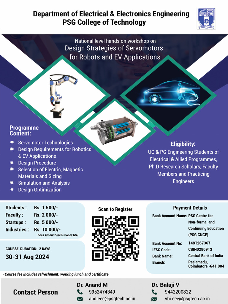 Design of EV and Robot Motors | PDF