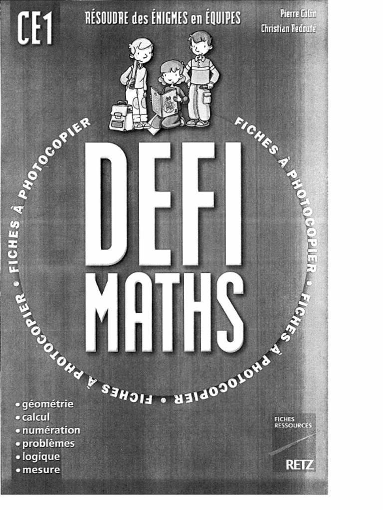 Ce1 - Retz - Défi Math | PDF
