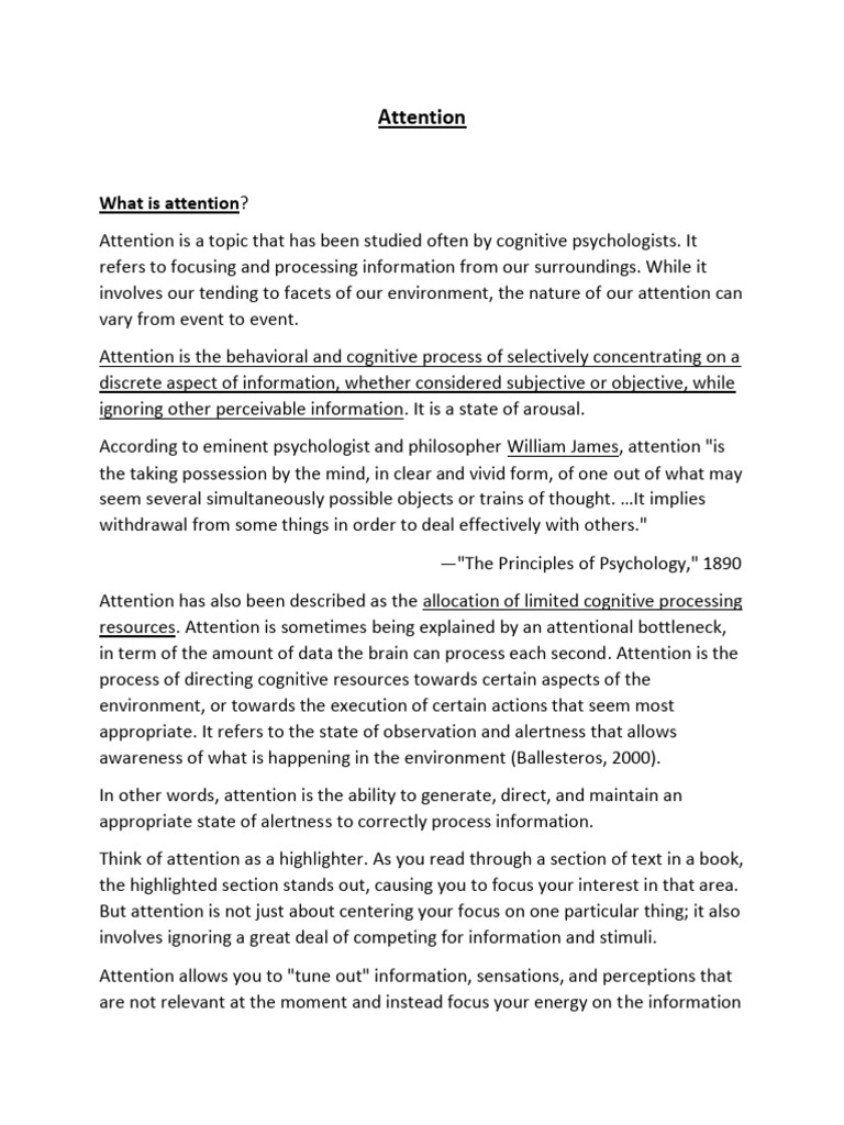 Attention visual data 5