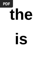 Basic Sight Words List Pdf