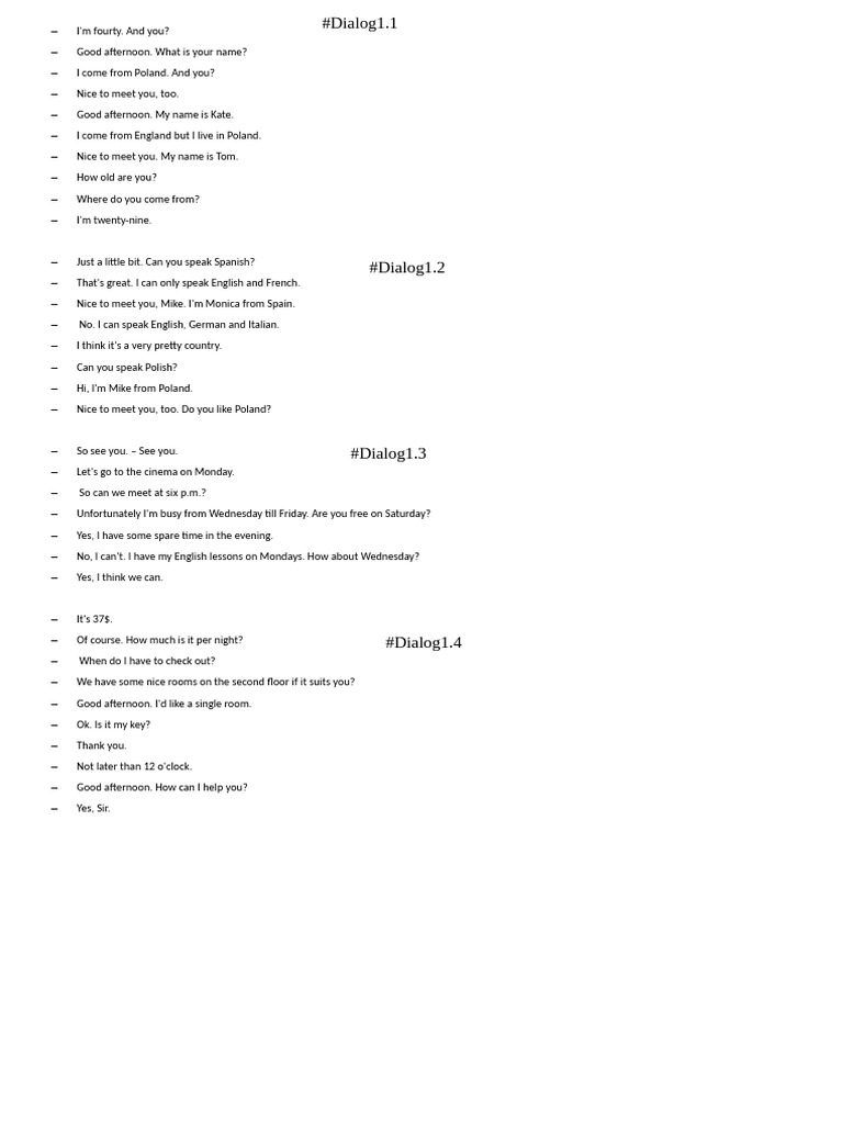 Dialogi | PDF
