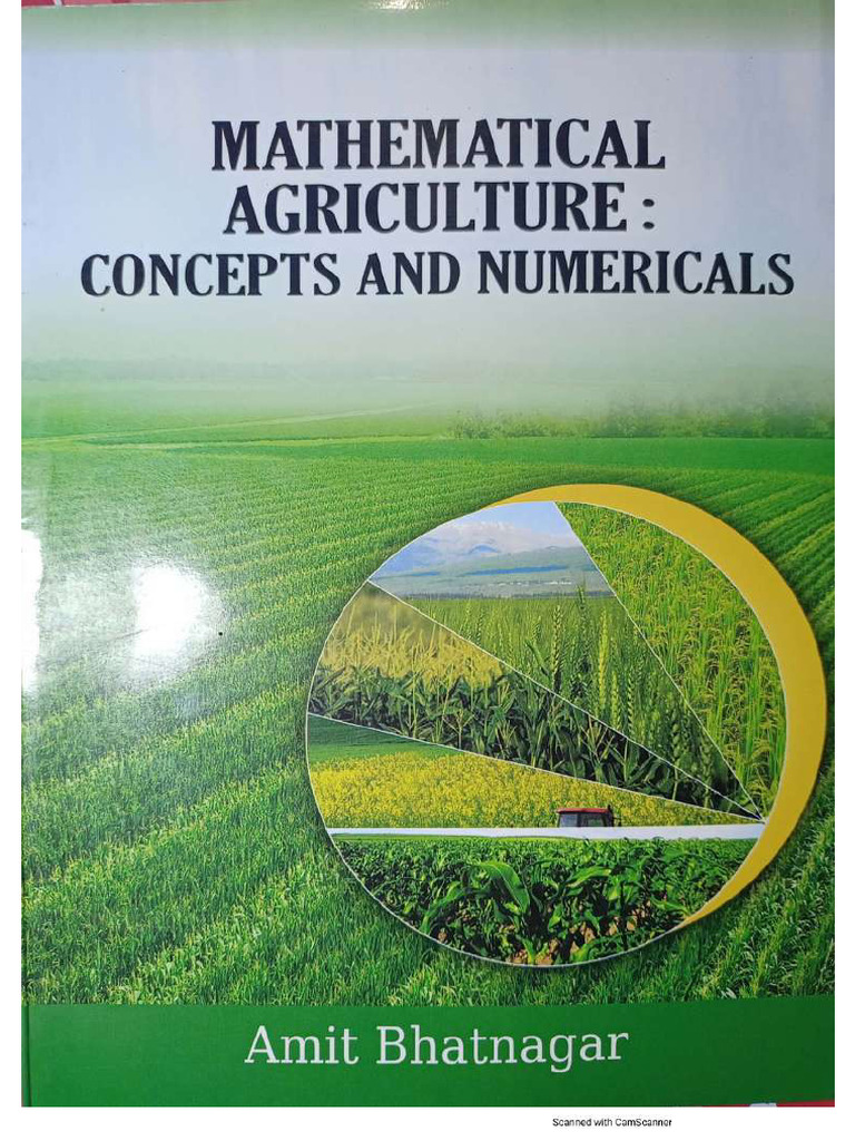 Mathematical Agriculture by Amit Bhatnagar | PDF