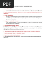 Criticisms of Positive Accounting Theory