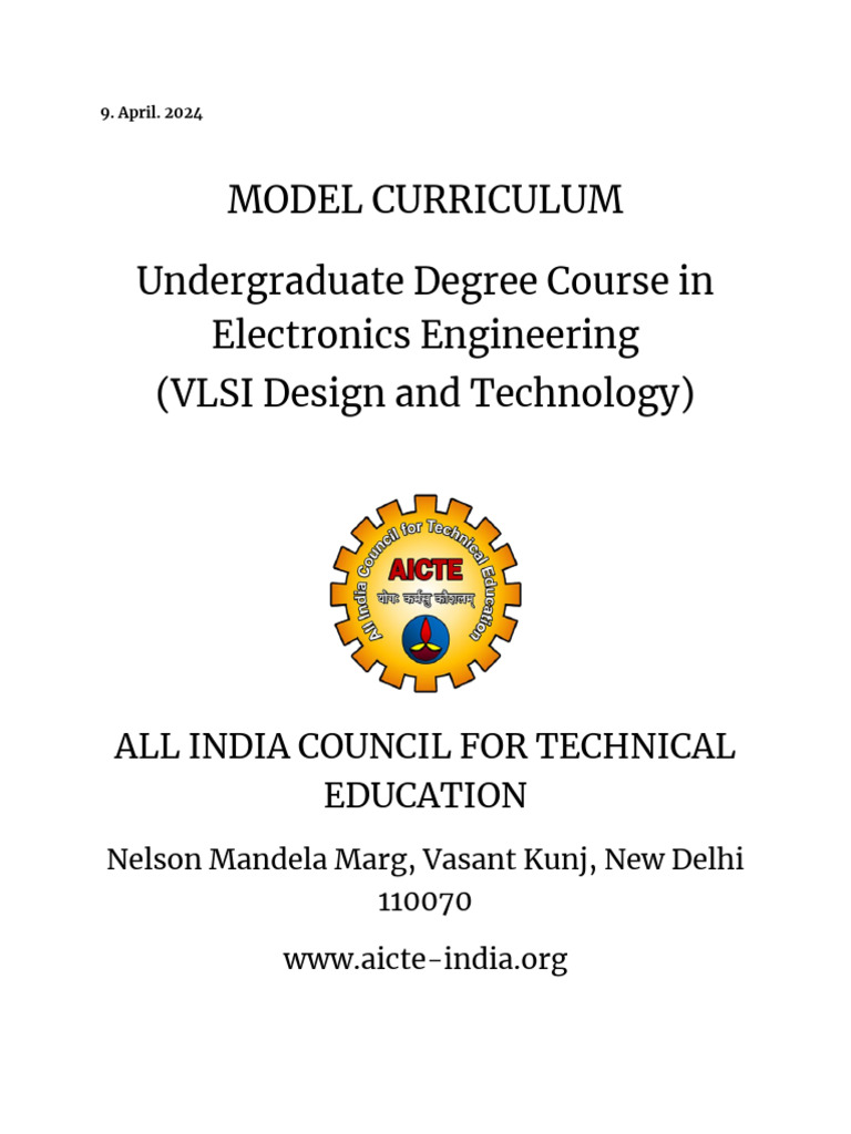 Ug in electronics engineering vlsi design and technology updated on