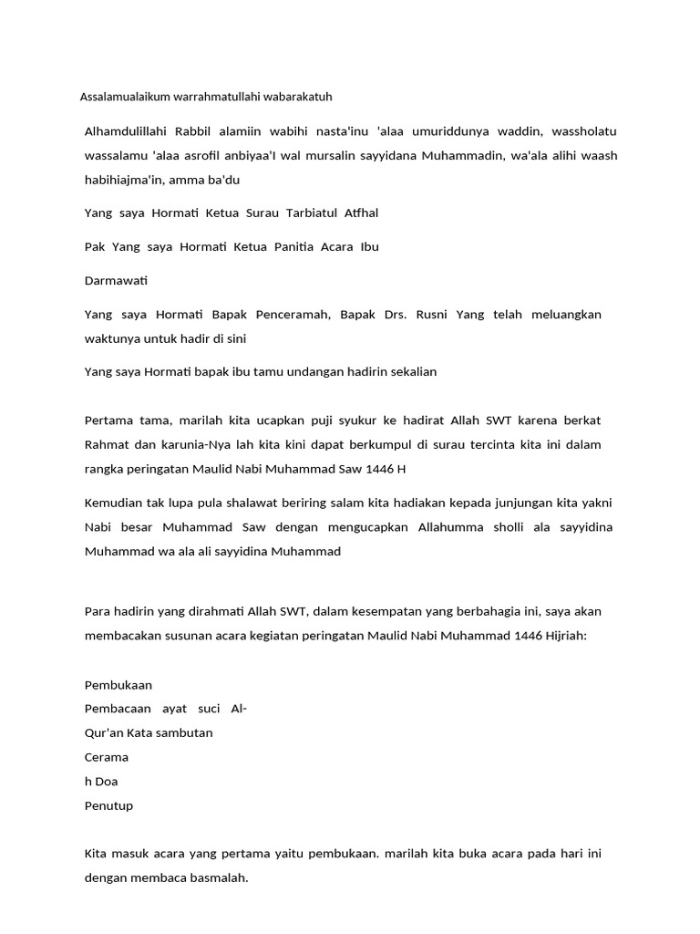 Teks MC | PDF