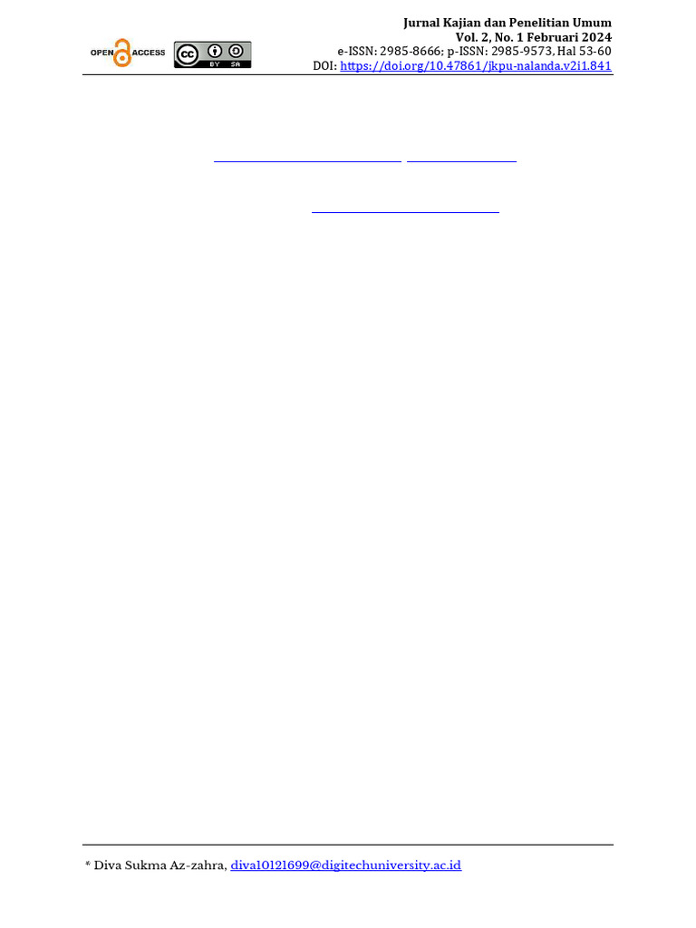 JKPU Vol 2 No 1 Februari 2024 Hal 53-60 | PDF