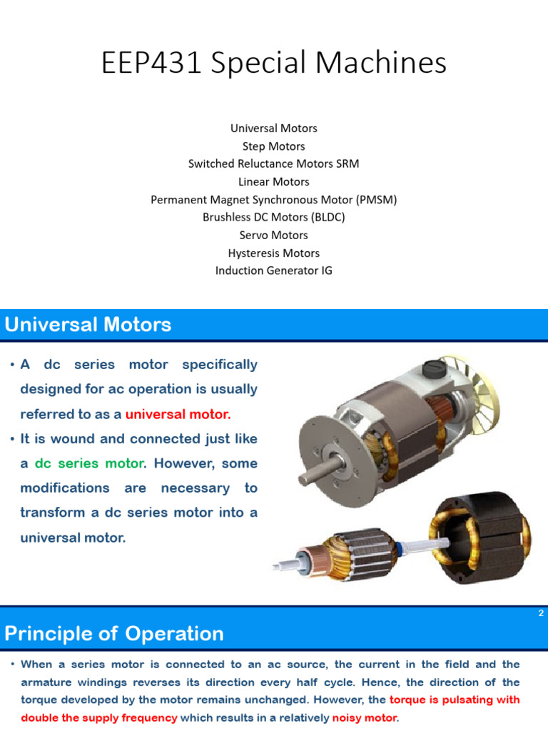 1 Universal Motor 1 - 120820 | PDF