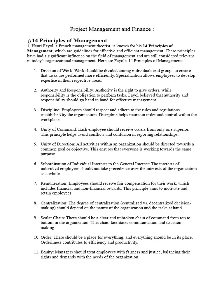PM Reference Material | PDF
