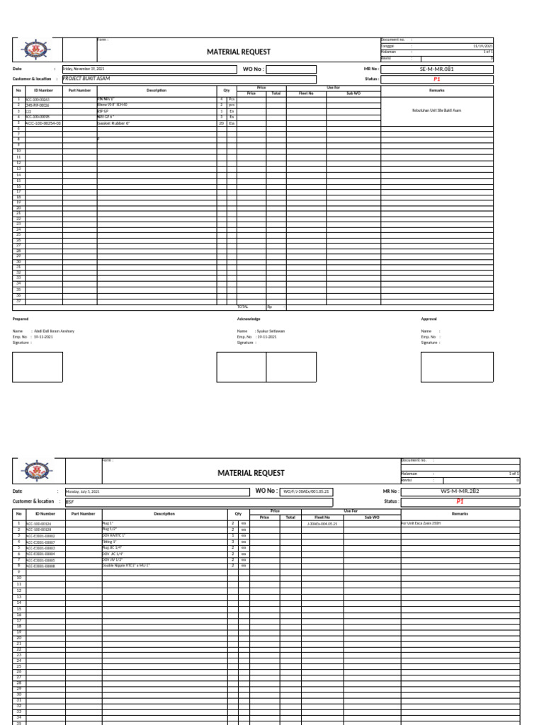 MR Service | PDF