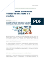 COMUNICACION PUBLICITARIA EFICAZ