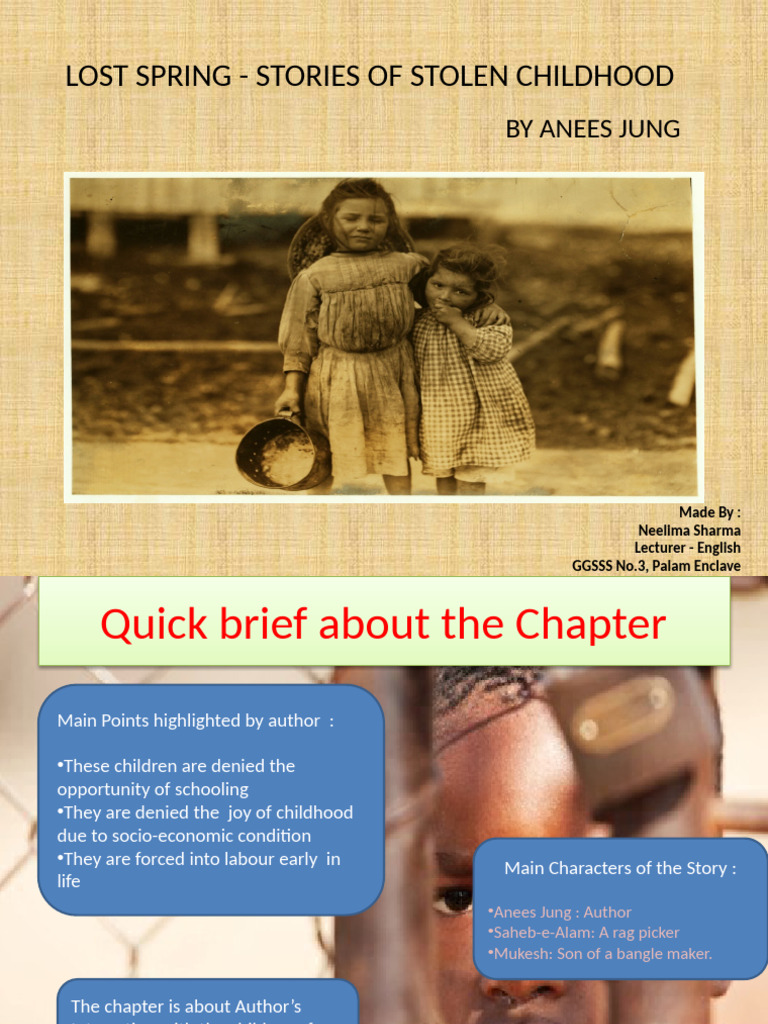 Lost Spring | PDF