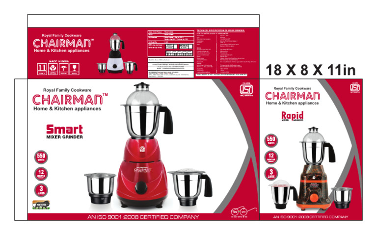 Chairman Mixer Smart Rapid Box Final CTP | PDF
