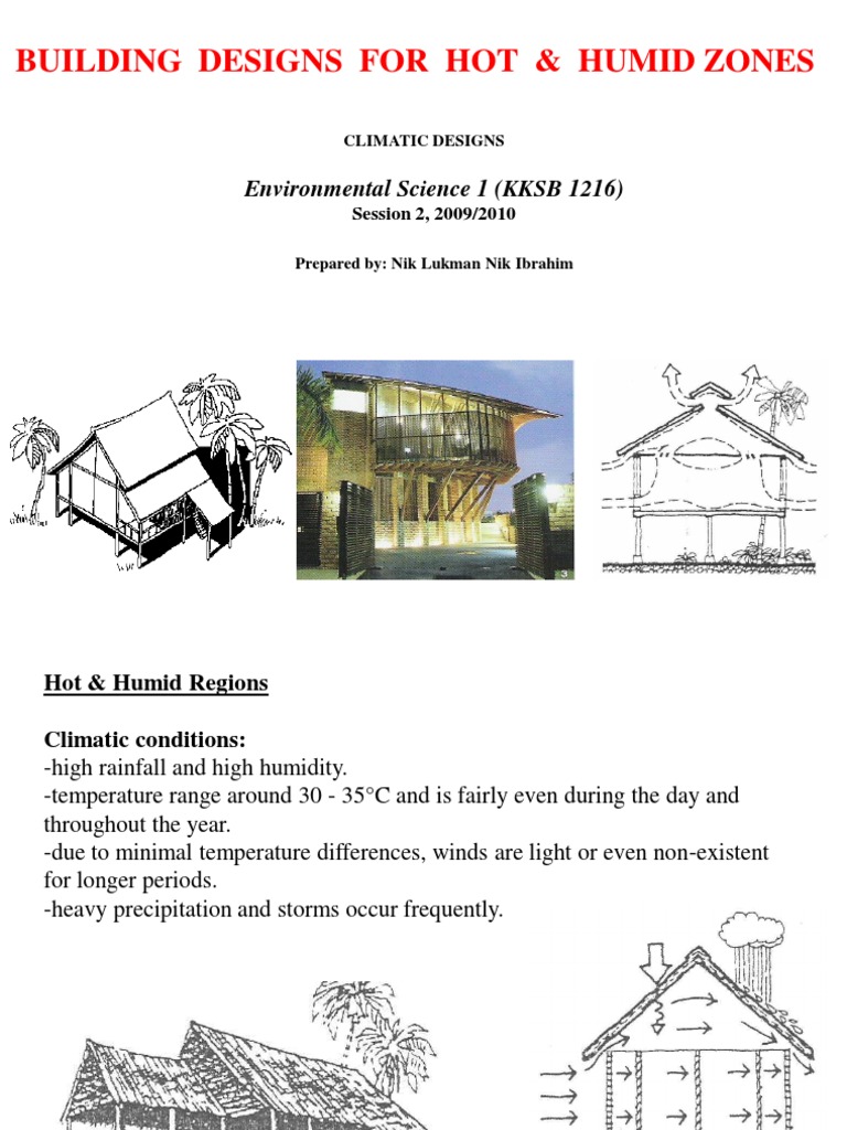 Hot Humid Zone Climatic Designs | Roof | Wound
