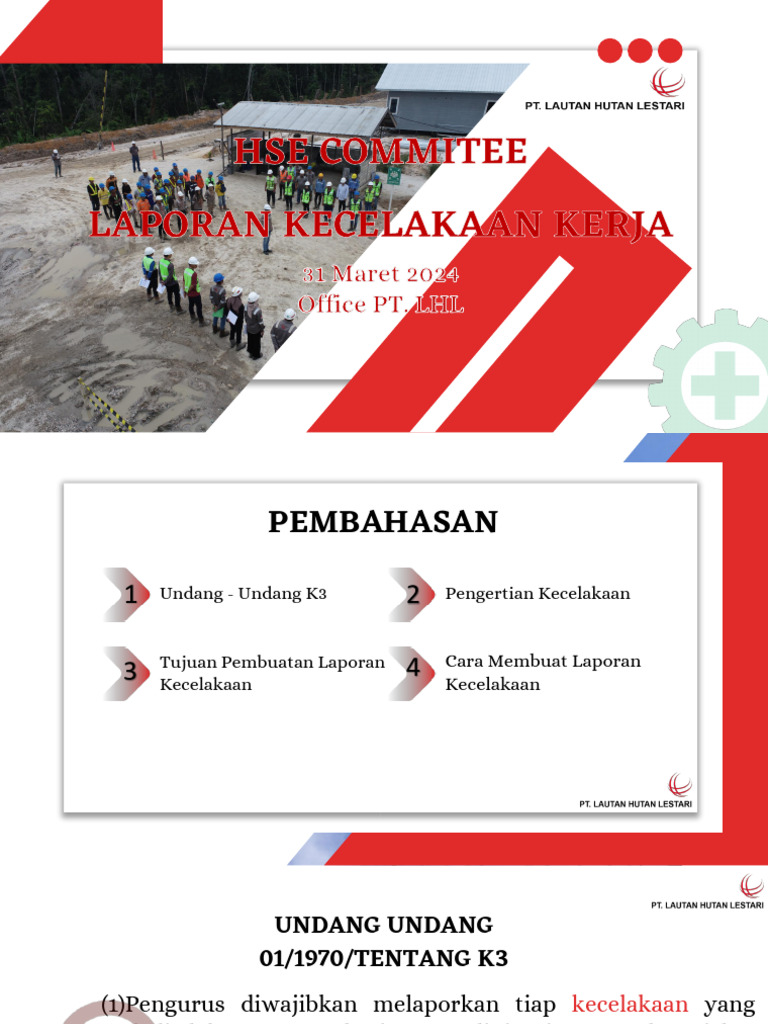 Laporan Kecelakaan Kerja Pdf