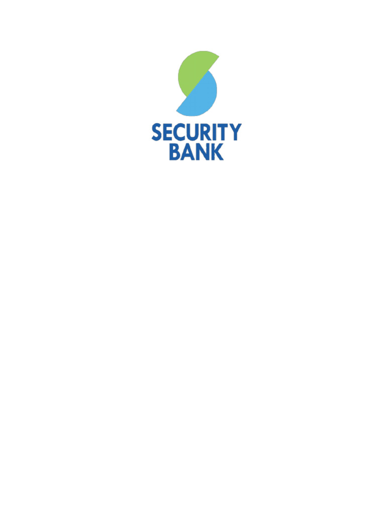 Security Bank | PDF