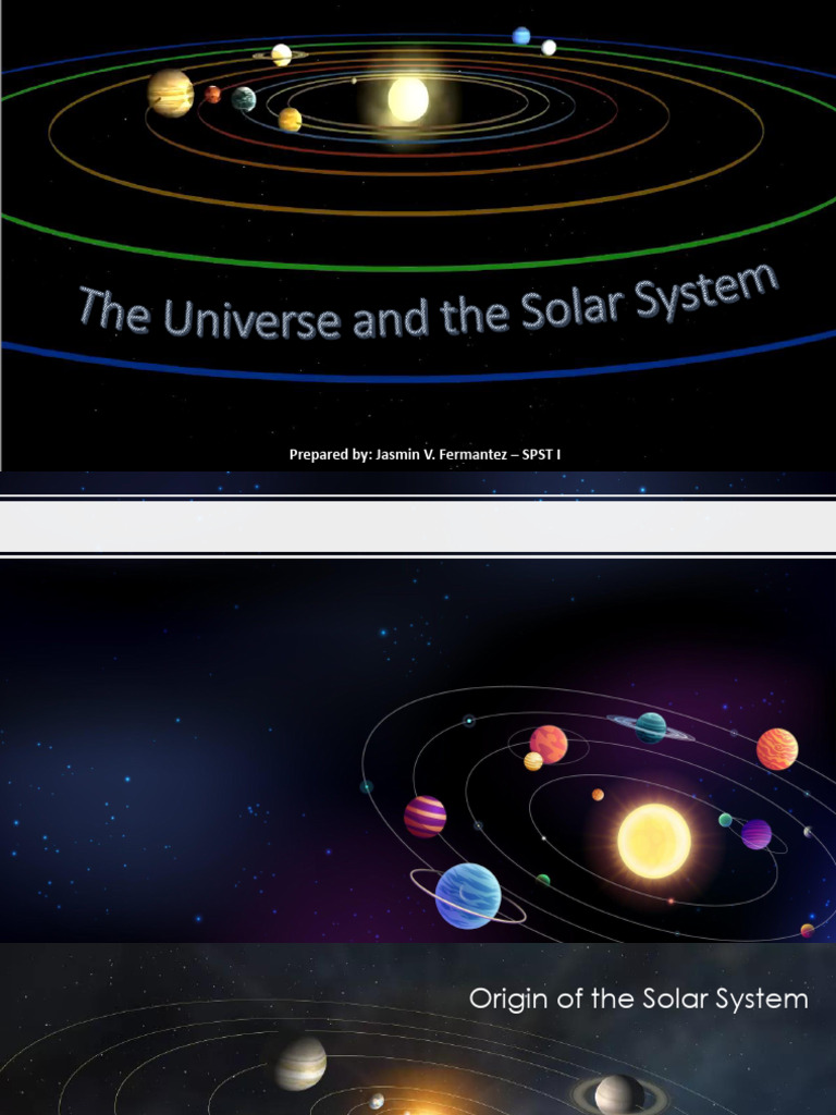 003 ES Origin of The Solar System | PDF
