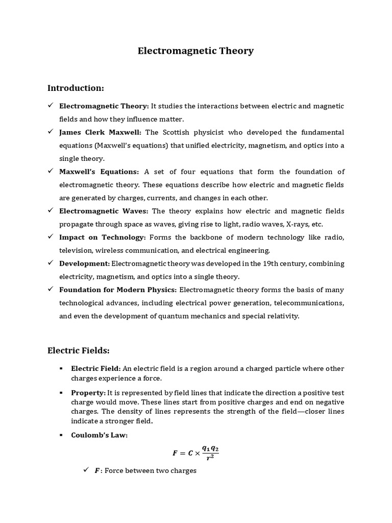 ELECTROMAGNETIC THEORY A COMPREHENSIVE GUIDE visual data 3