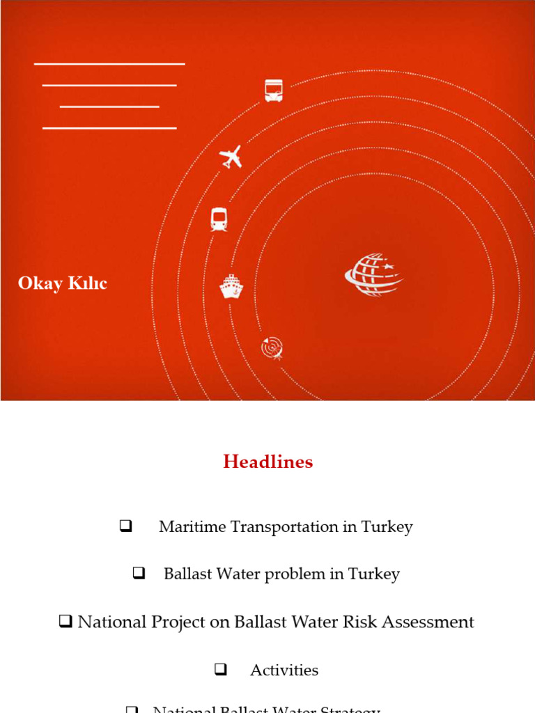 Turkey's Ballast Water Management Overview | PDF | Mediterranean Sea ...
