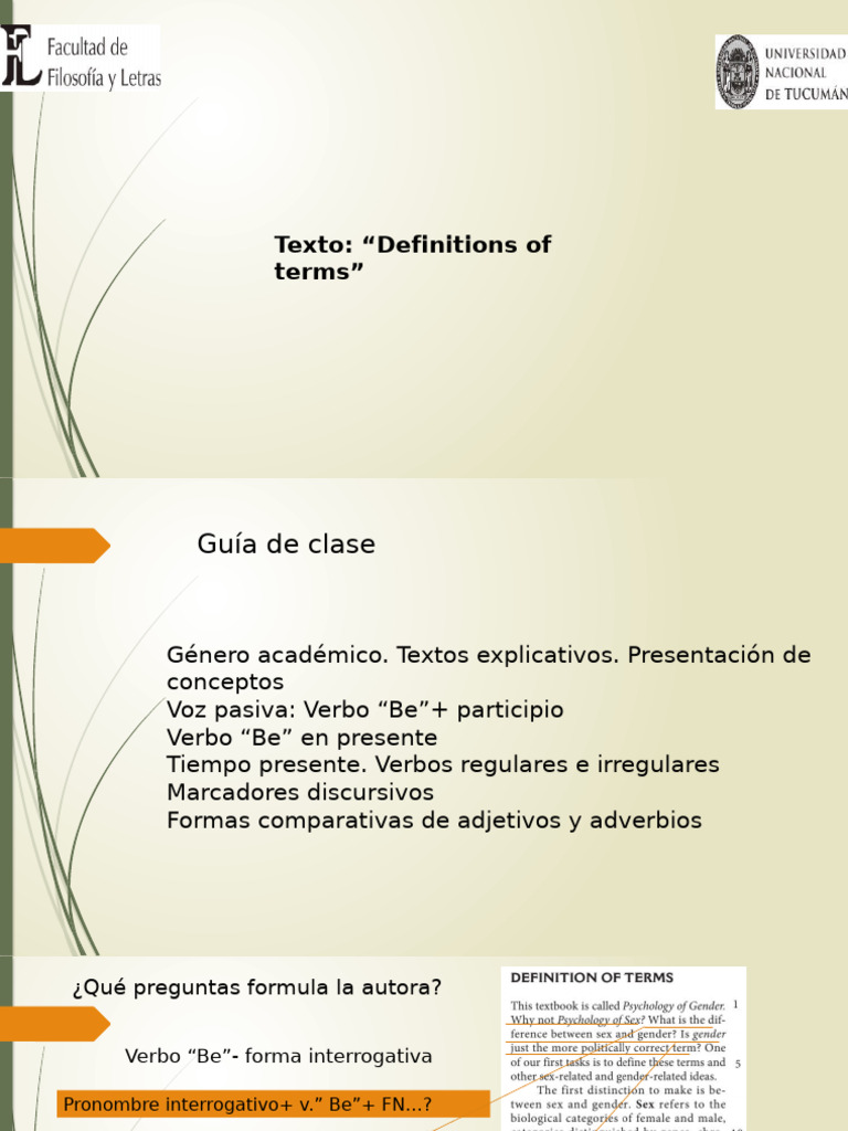 Definition of Terms | PDF