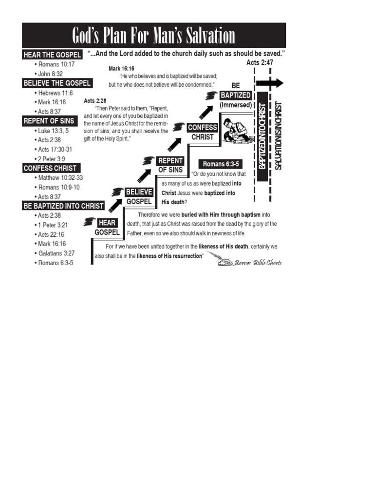 God's Plan For Man's Salvation | PDF