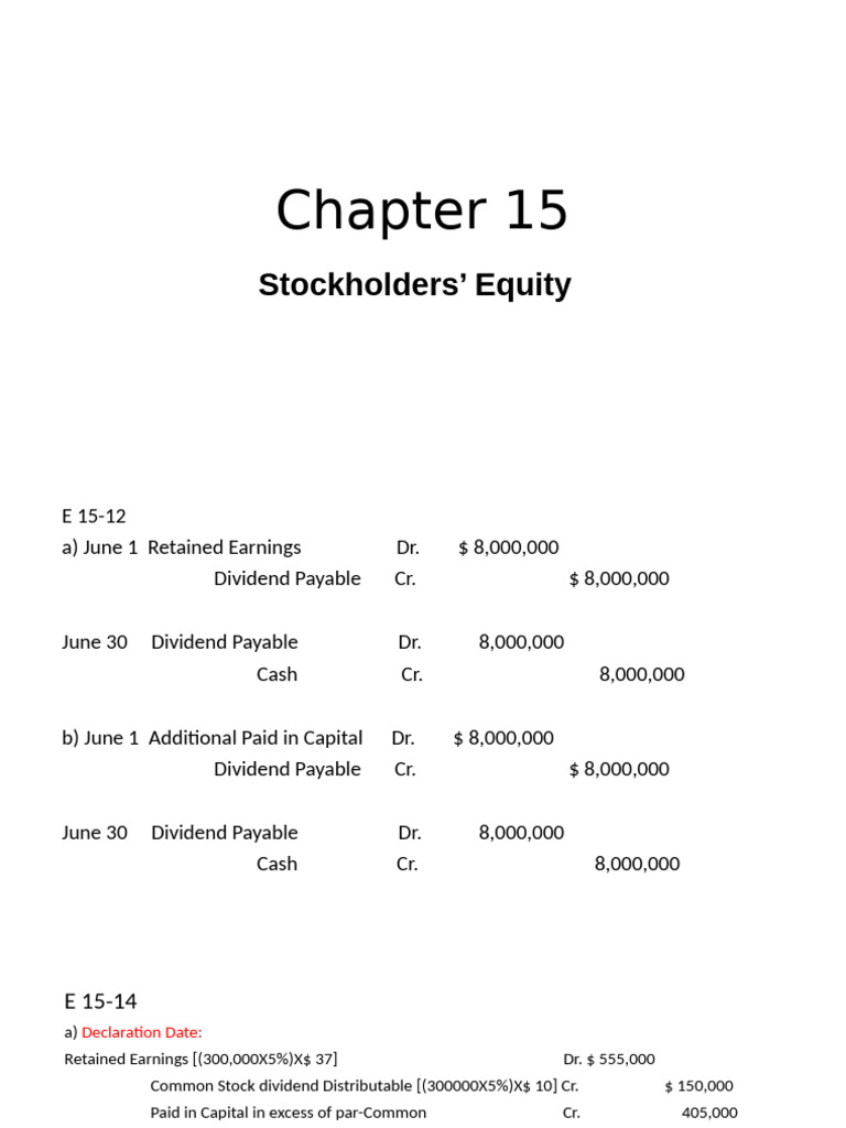 CH 15 Ex | PDF