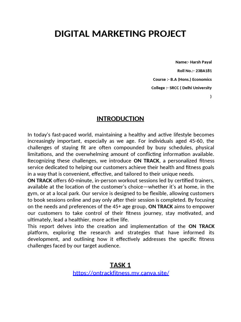 digital-marketing-project-pdf-physical-fitness-career-growth