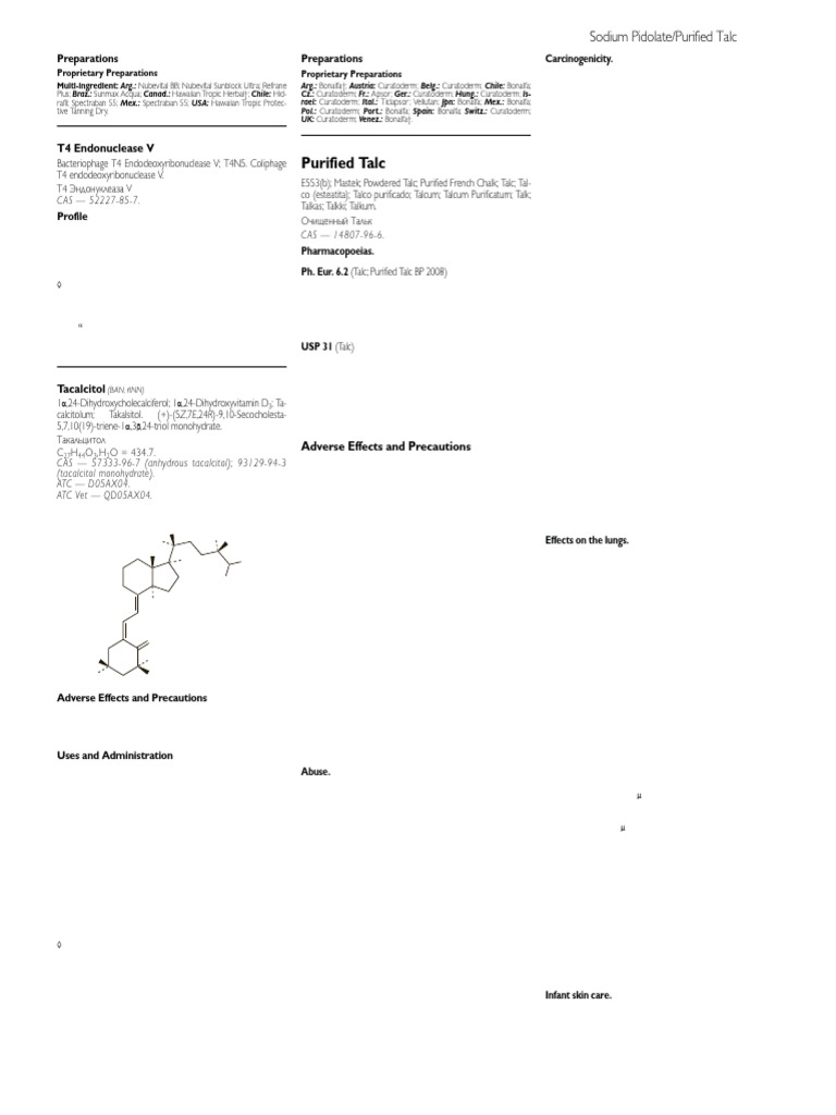 Purified Talc | PDF