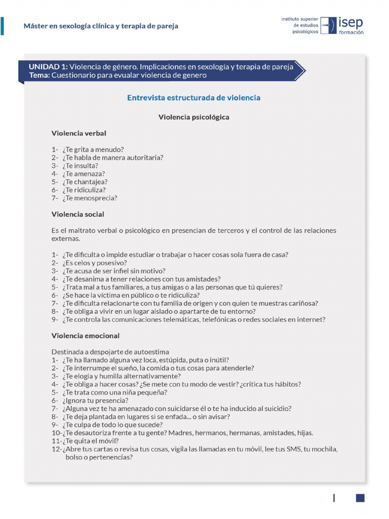 Informe de Violencia | PDF