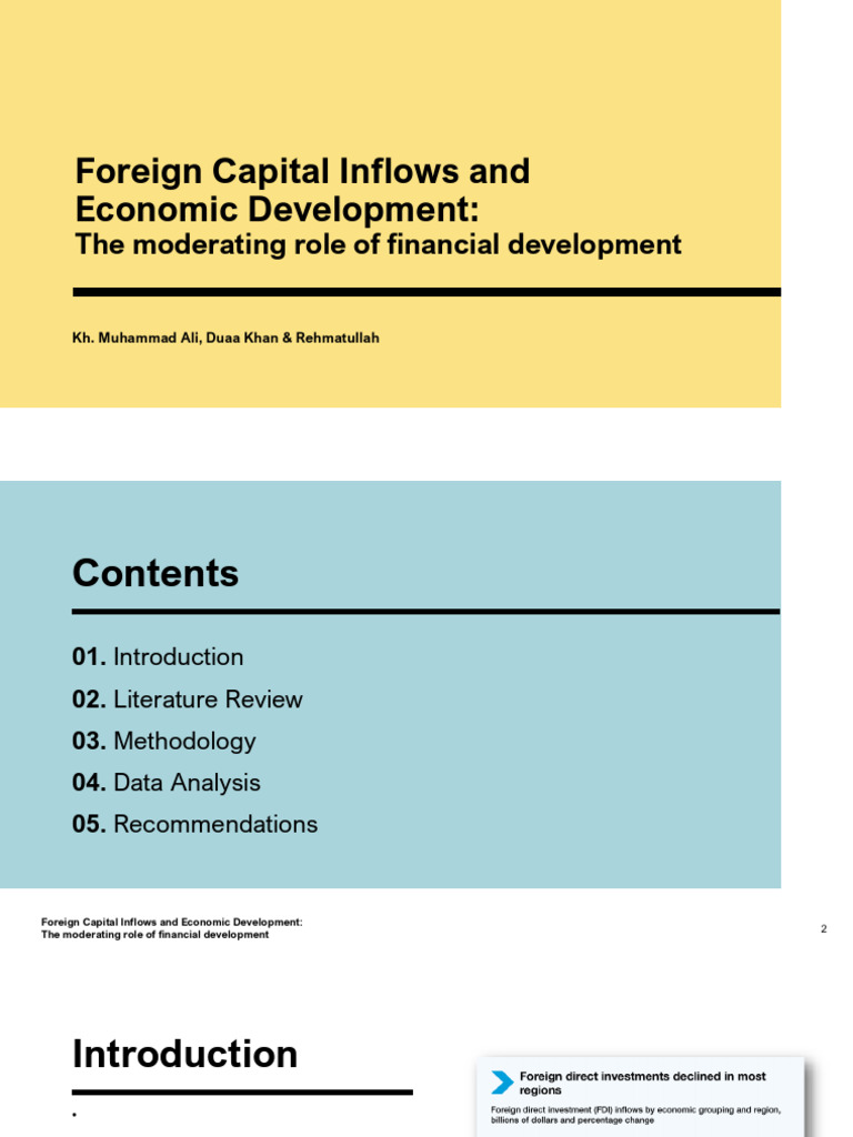 FDI's Impact on Developing Economies | PDF | Foreign Direct Investment ...