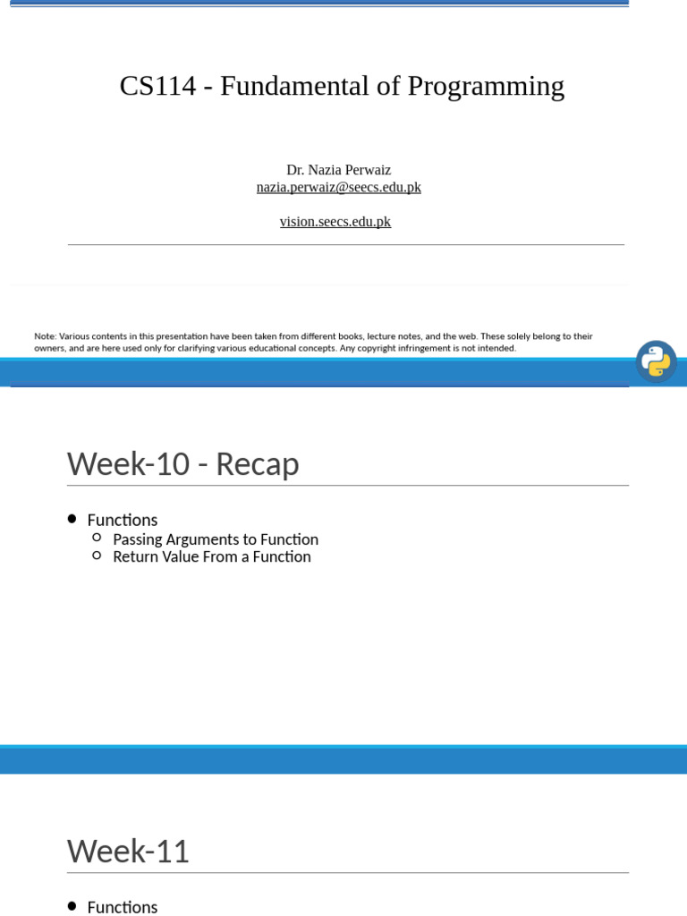 W11 Functions | PDF